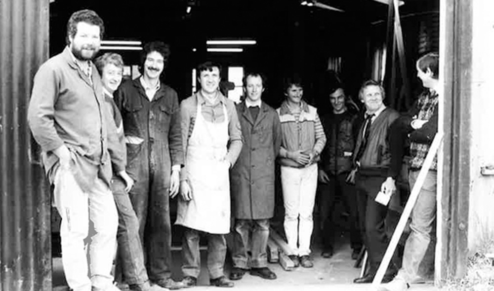The original employees of Input Joinery