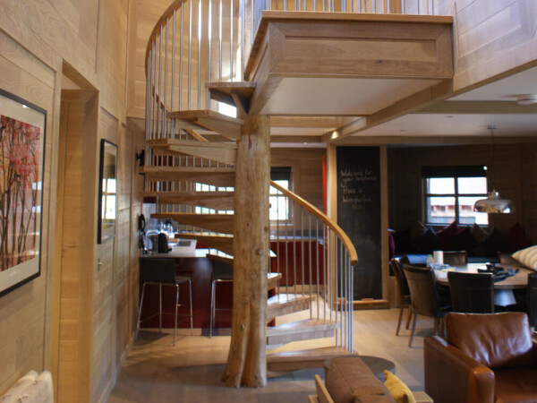 Bespoke spiral staircases