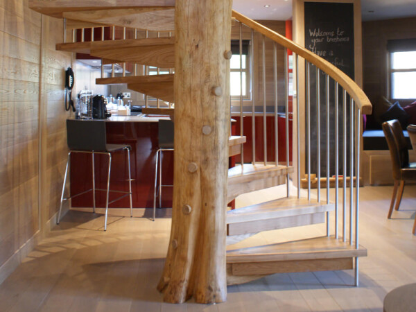 Bespoke spiral staircases