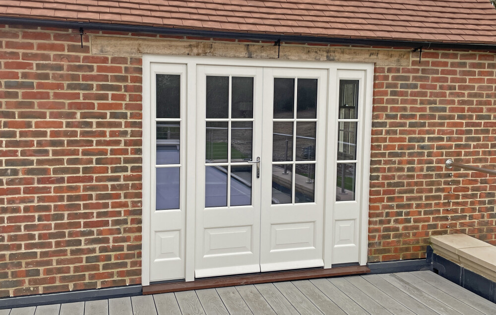 Bespoke timber french door