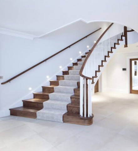 Magnificent Staircase Curvature