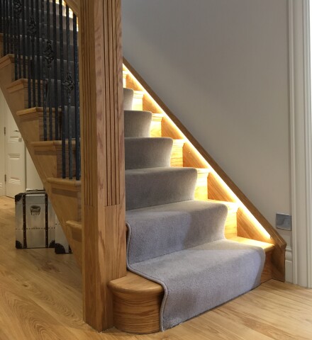 Contemporary Oak Staircase