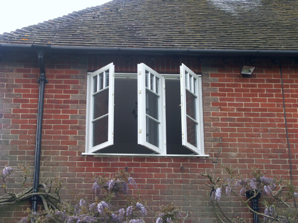 first floor cottage window open
