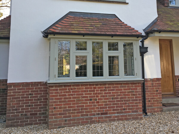 large square bay window