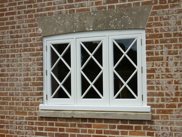 Traditional timber window