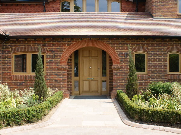 front view of a properties front door